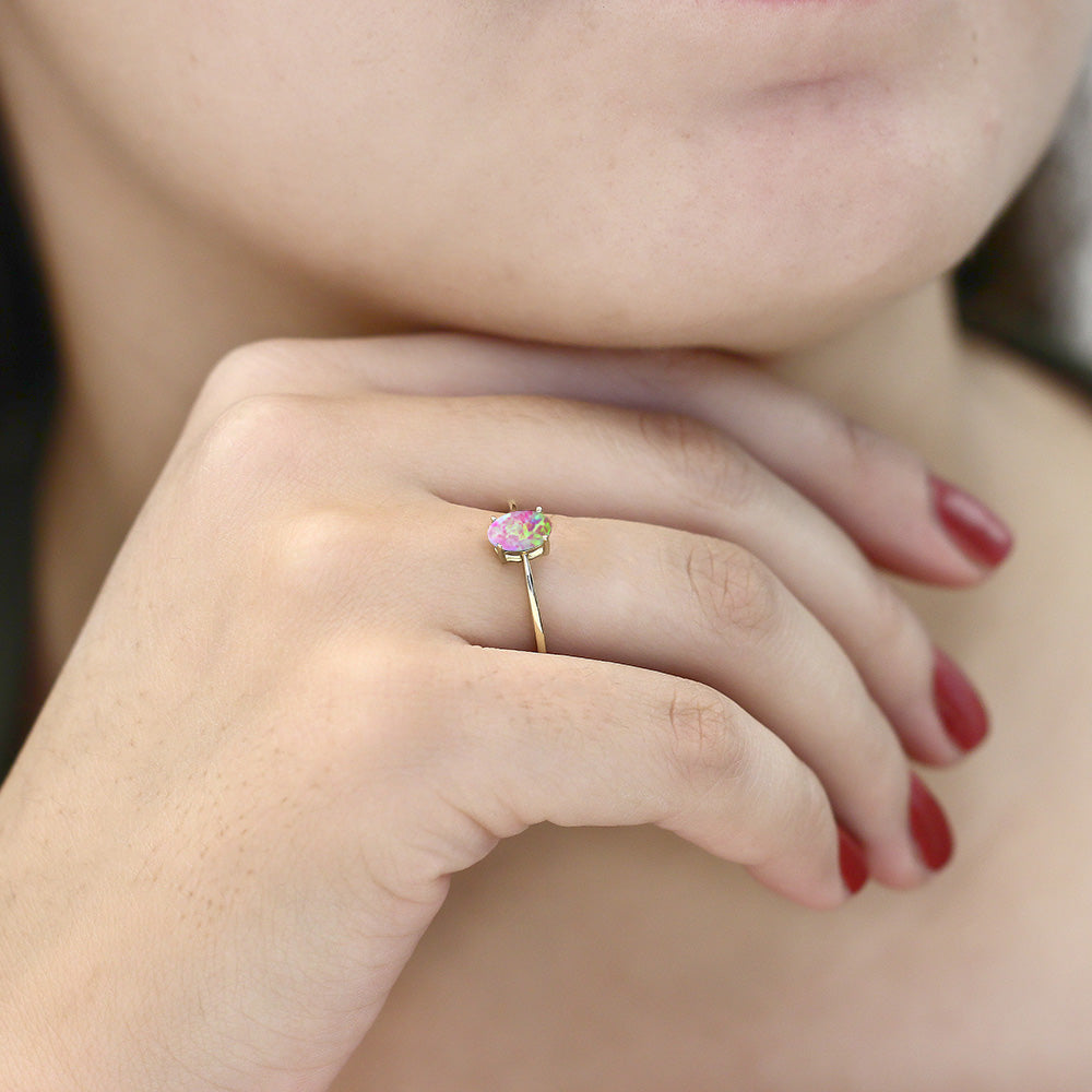 Ring in 10K Yellow Gold