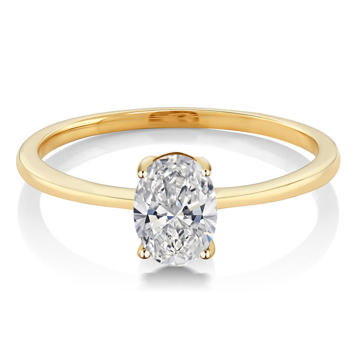 Lab Grown Diamond_7_Ring in 10K Yellow Gold