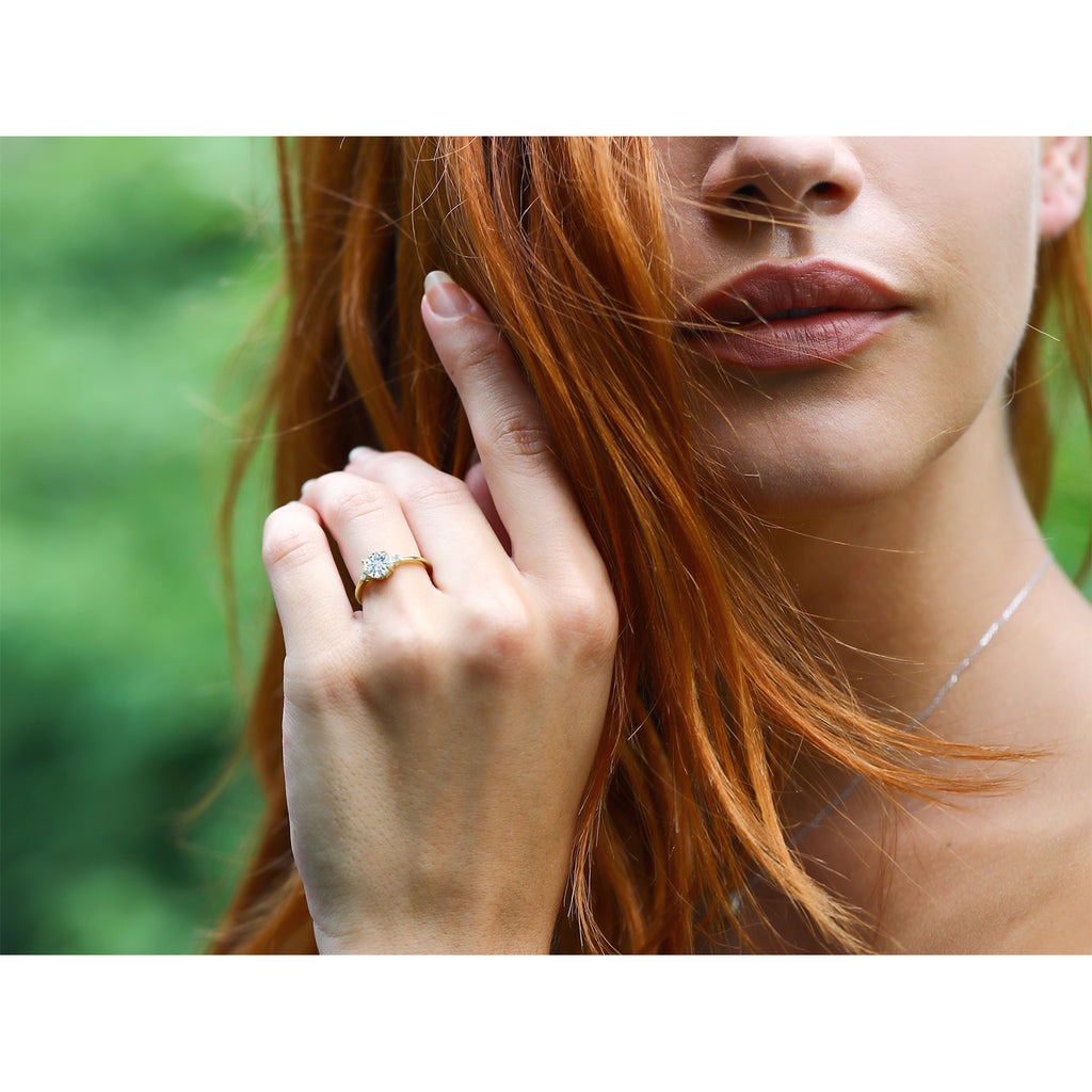 Ring in 10K Yellow Gold