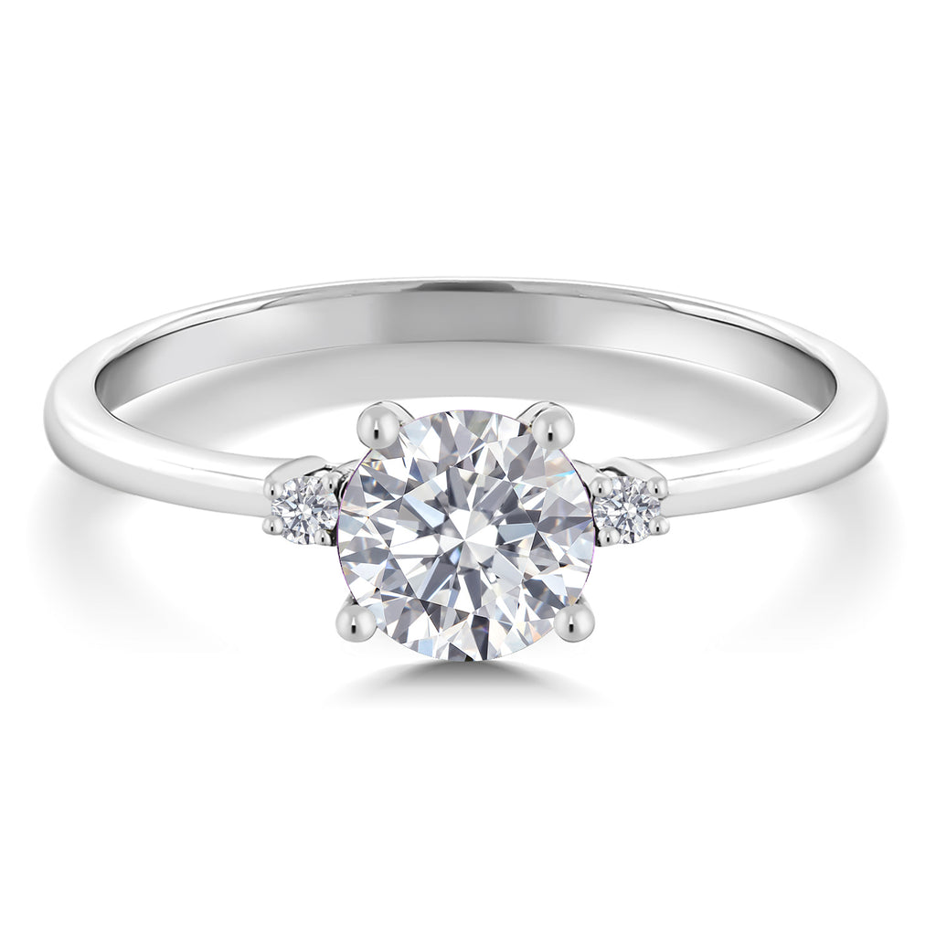 Ring in 10K White Gold