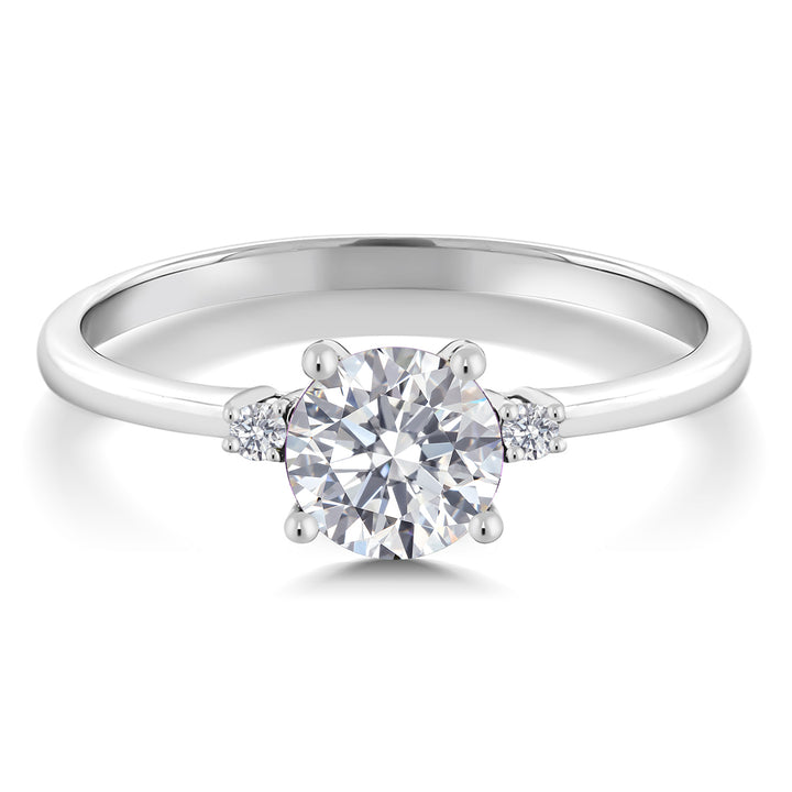 Ring in 10K White Gold