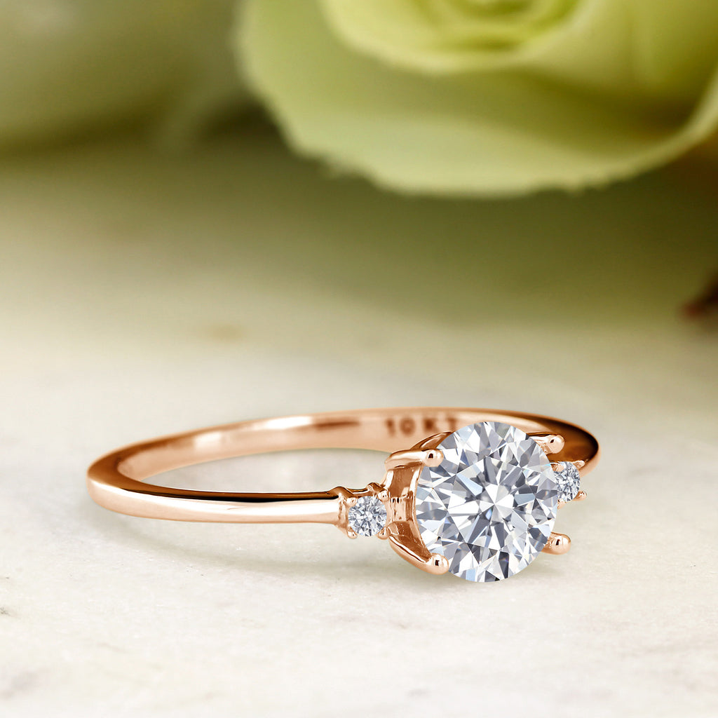Ring in 10K Rose Gold