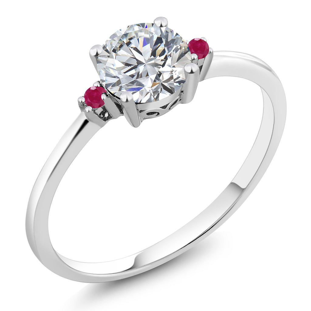 Ring in 10K White Gold