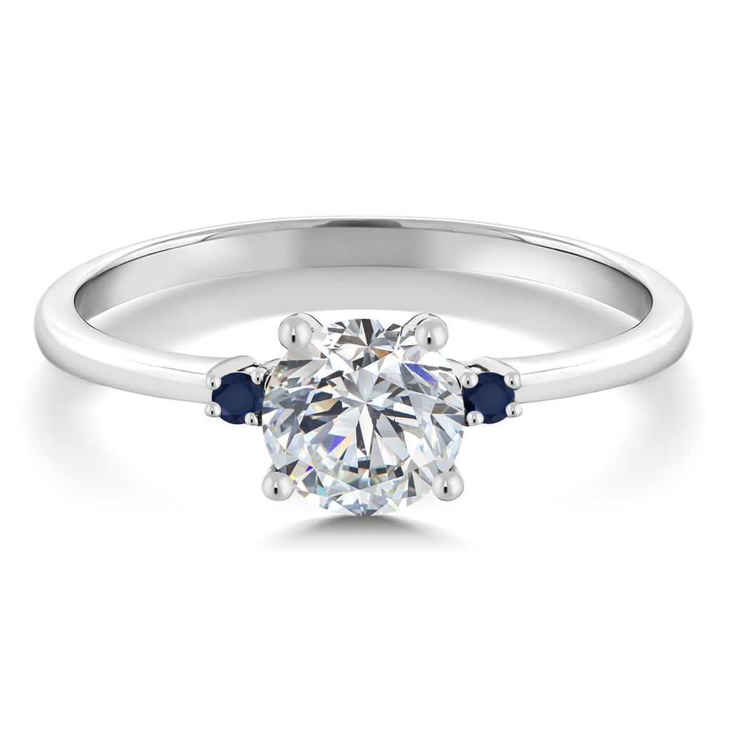 Ring in 10K White Gold