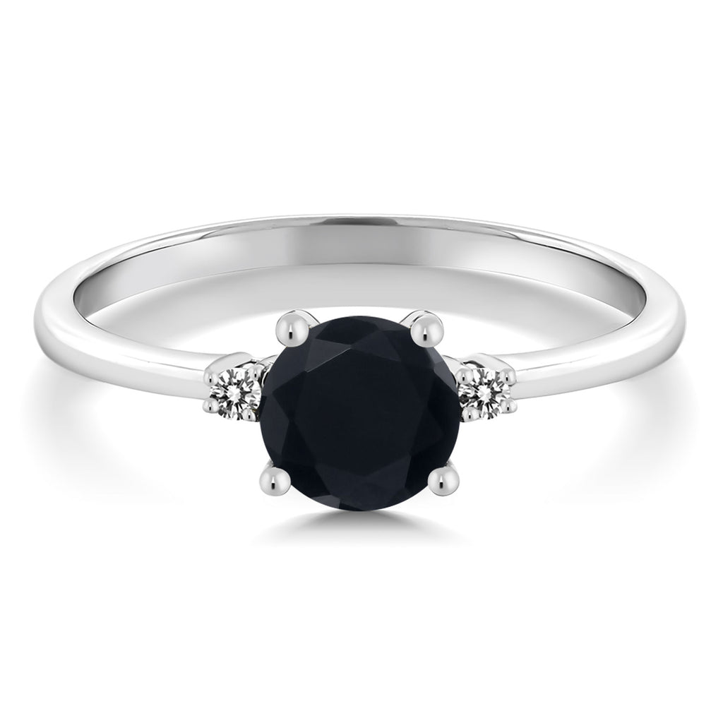 Ring in 10K White Gold