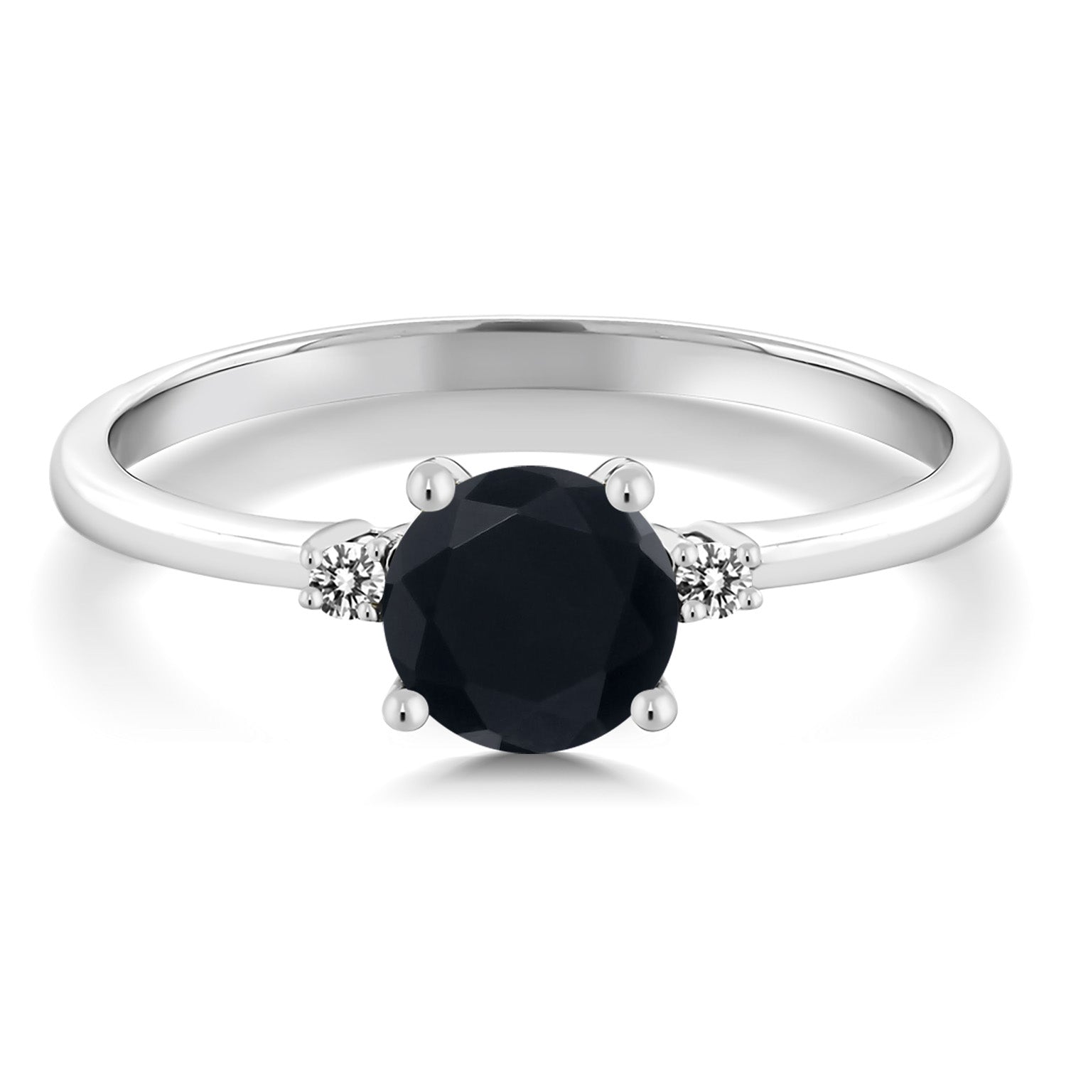 Ring in 10K White Gold