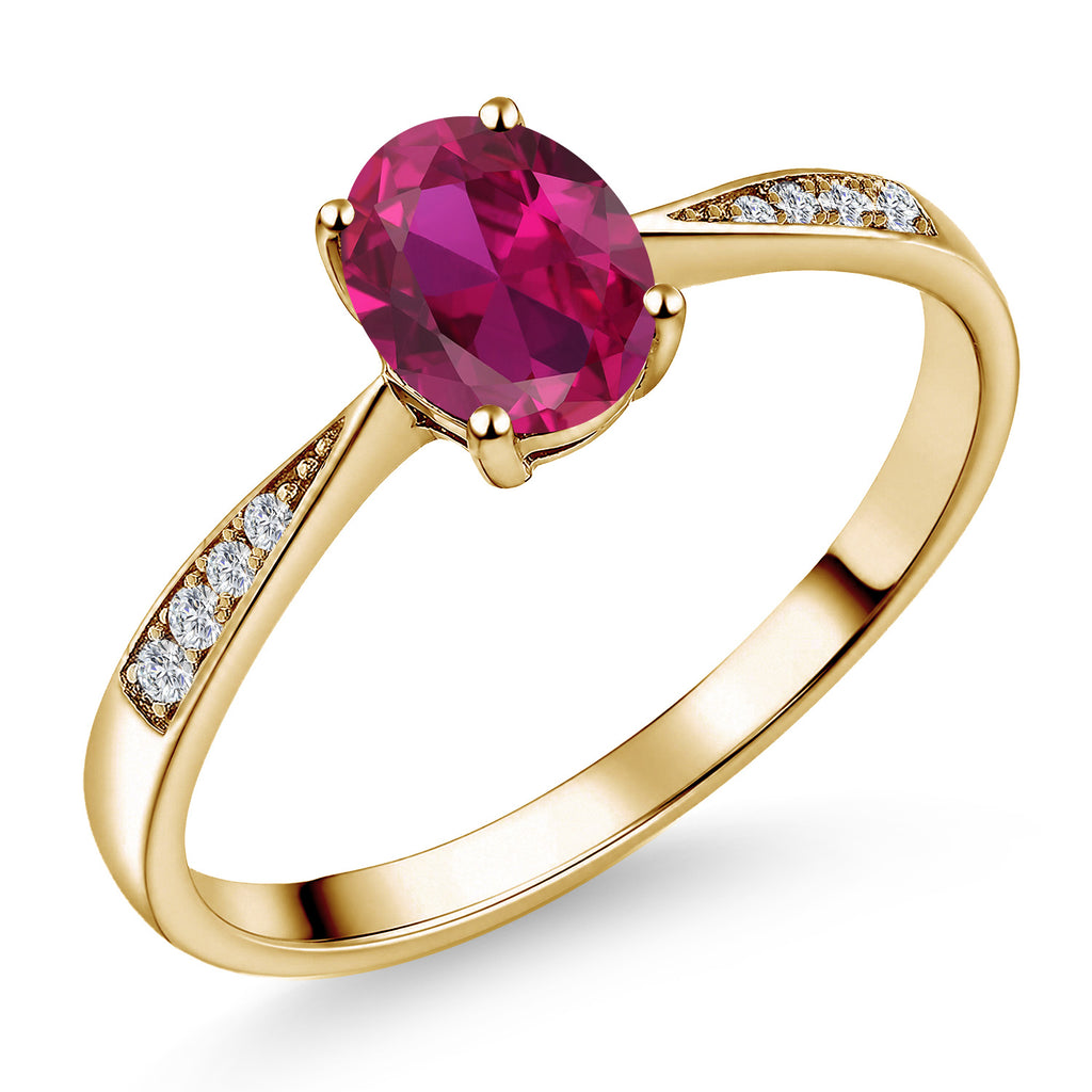 Created Ruby - July_7_Ring in 10K Yellow Gold
