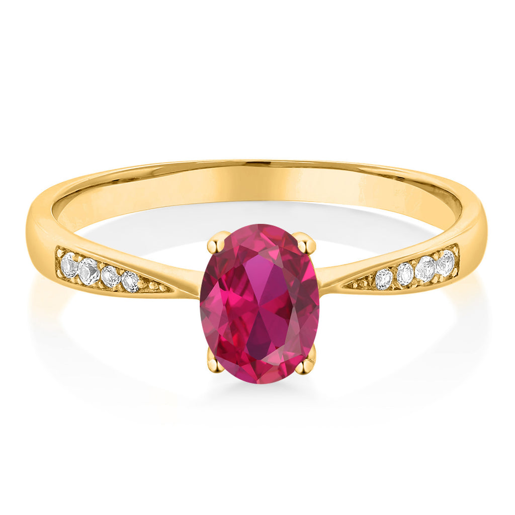 Created Ruby - July_7_Ring in 10K Yellow Gold