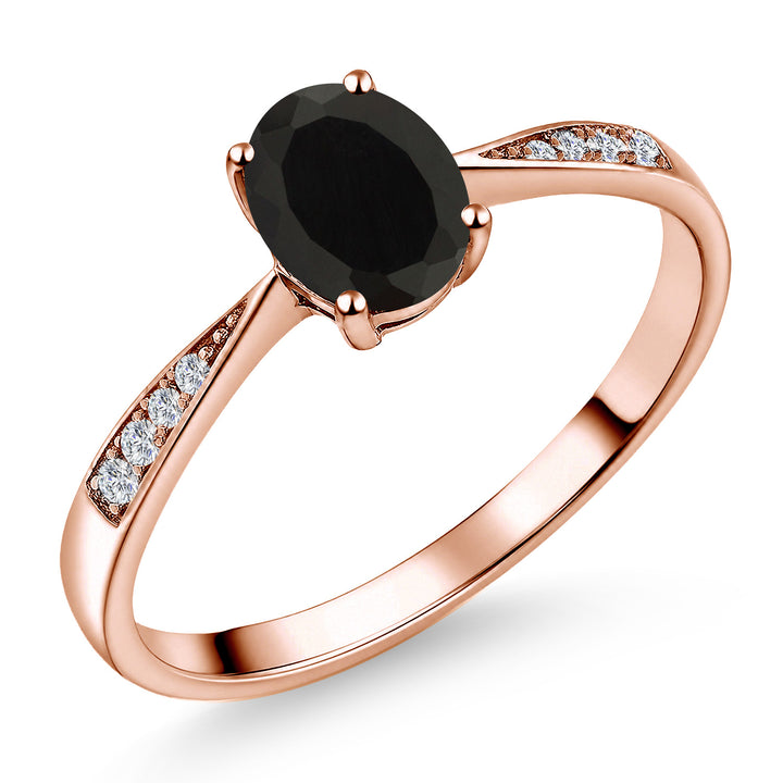 Onyx - December_5_Ring in 10K Rose Gold