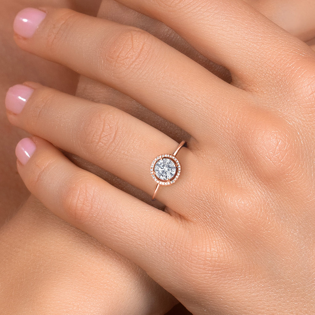 Ring in 10K Rose Gold