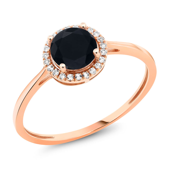 Onyx - December_5_Ring in 10K Rose Gold
