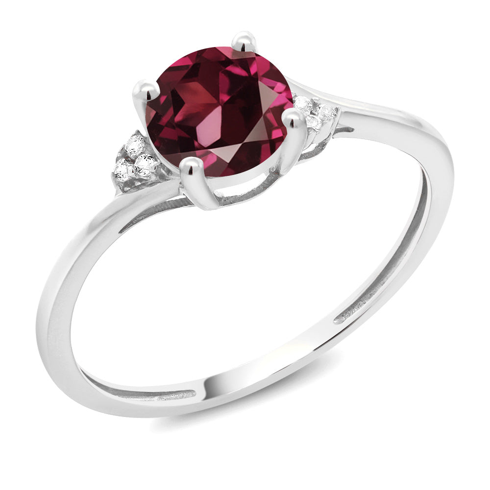 Rhodolite Garnet_6_Ring in 10K White Gold