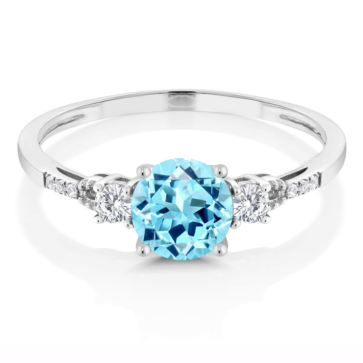 Ring in 10K White Gold