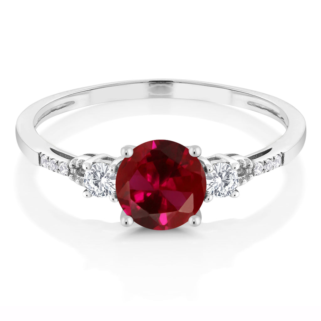 Ring in 10K White Gold