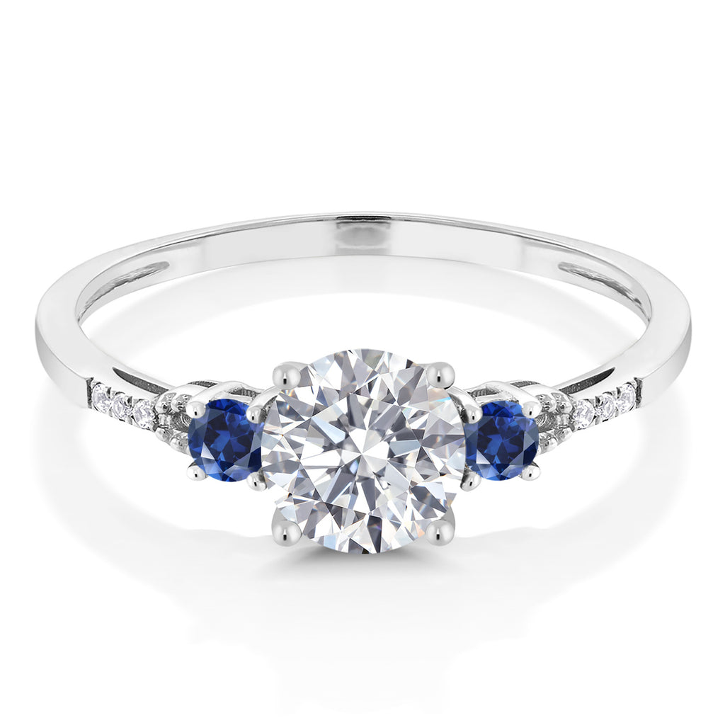 Ring in 10K White Gold