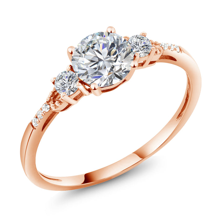 Ring in 10K Rose Gold