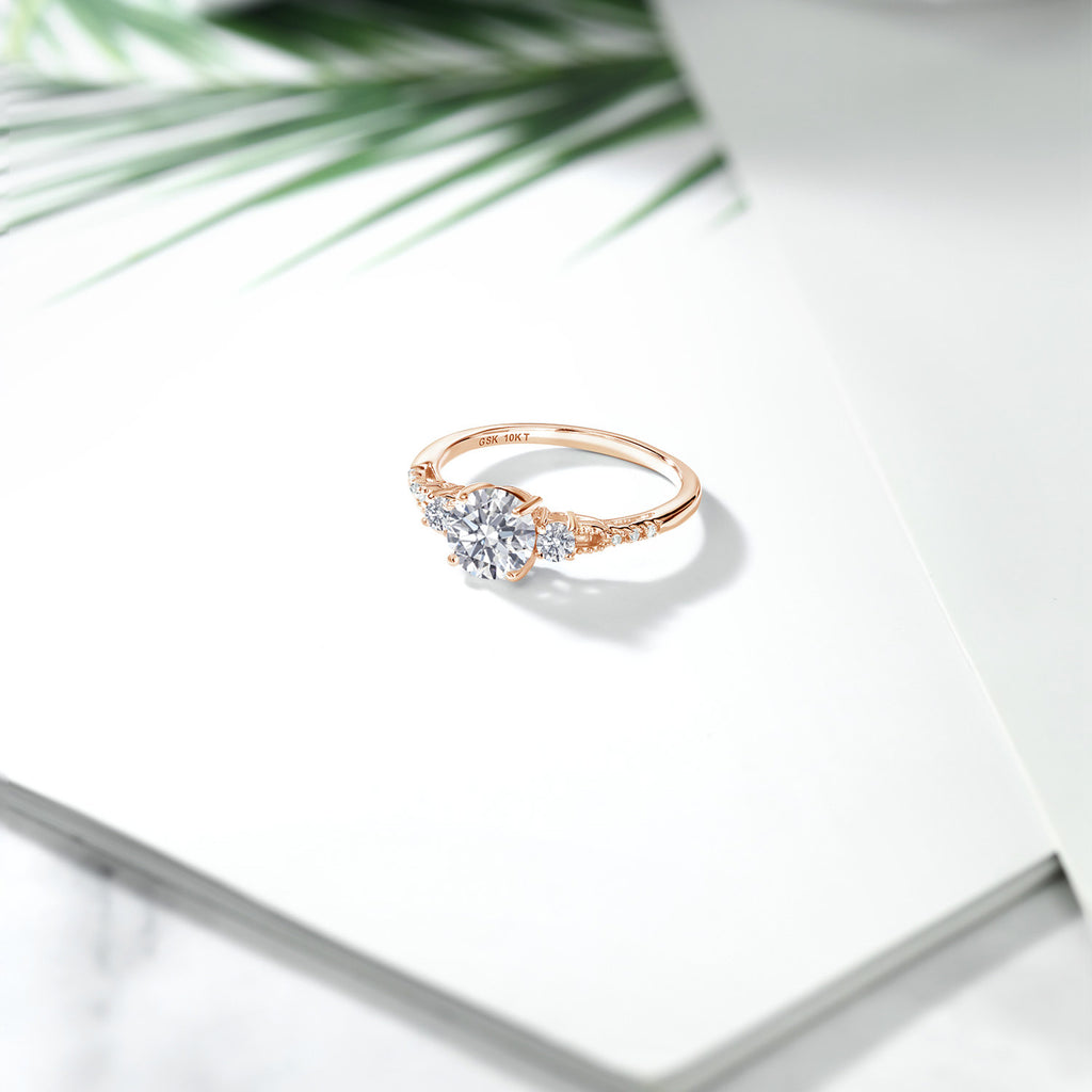 Ring in 10K Rose Gold