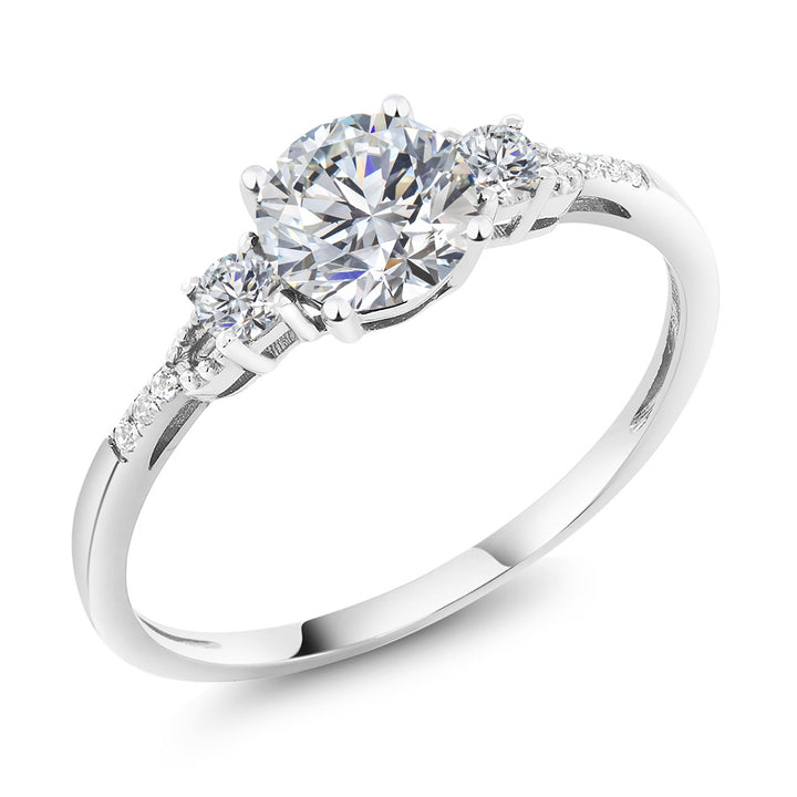 Ring in 10K White Gold