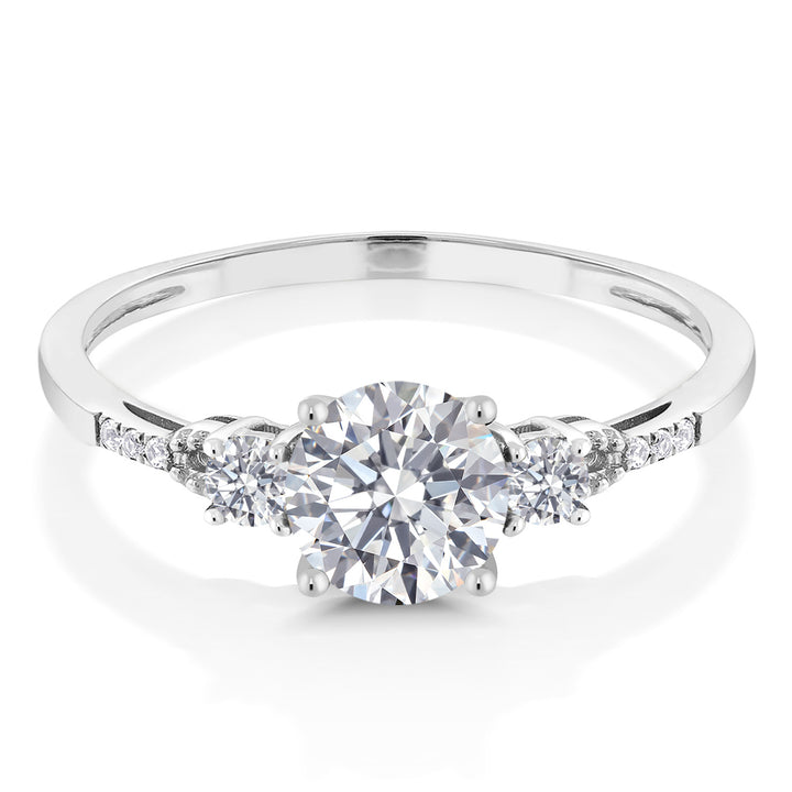 Ring in 10K White Gold