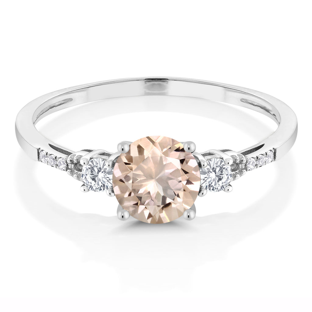 Ring in 10K White Gold