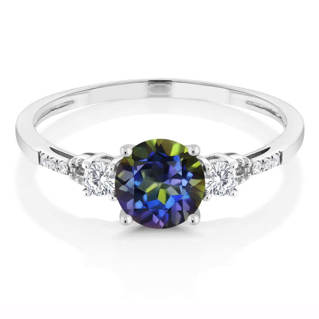 Ring in 10K White Gold