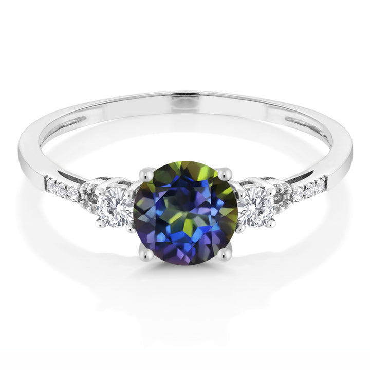 Ring in 10K White Gold