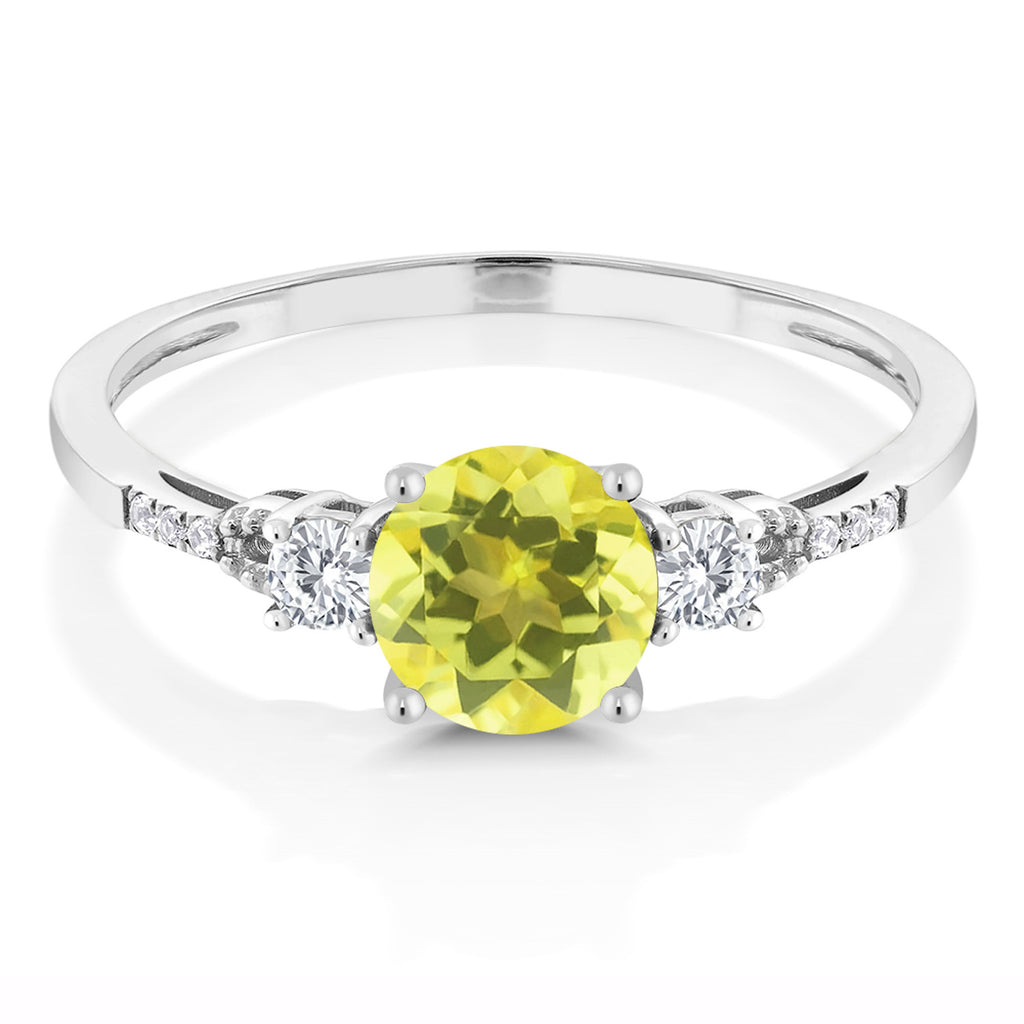 Ring in 10K White Gold