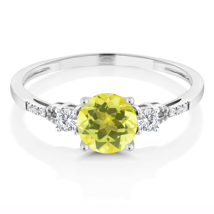 Ring in 10K White Gold