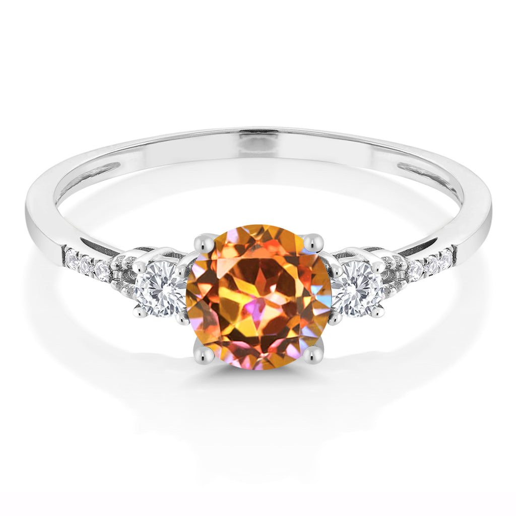 Ring in 10K White Gold