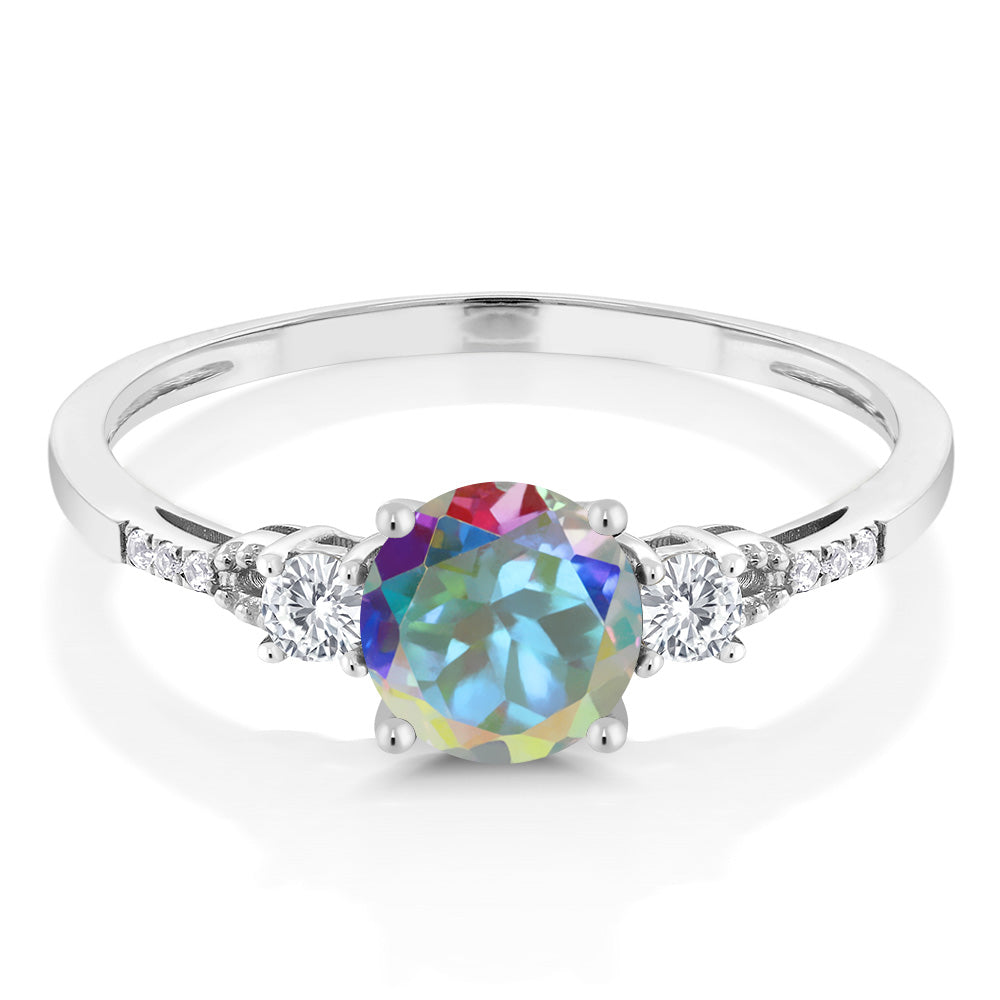 Ring in 10K White Gold