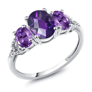 Ring in 10K White Gold