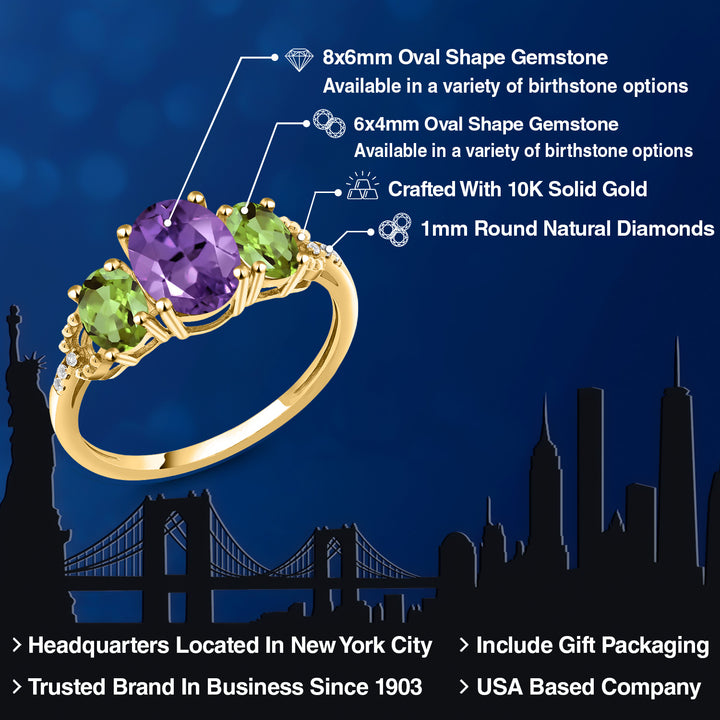 Ring in 10K Yellow Gold