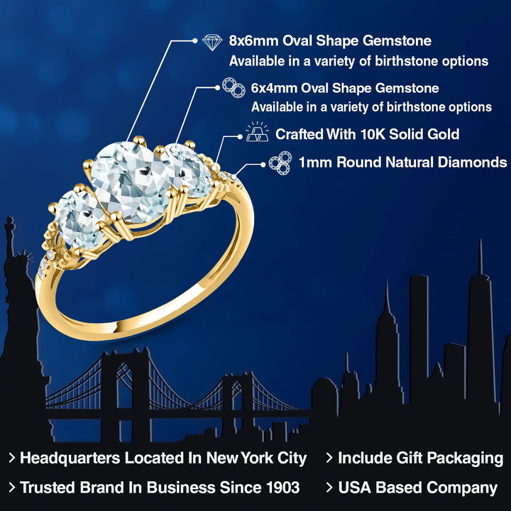Ring in 10K Yellow Gold