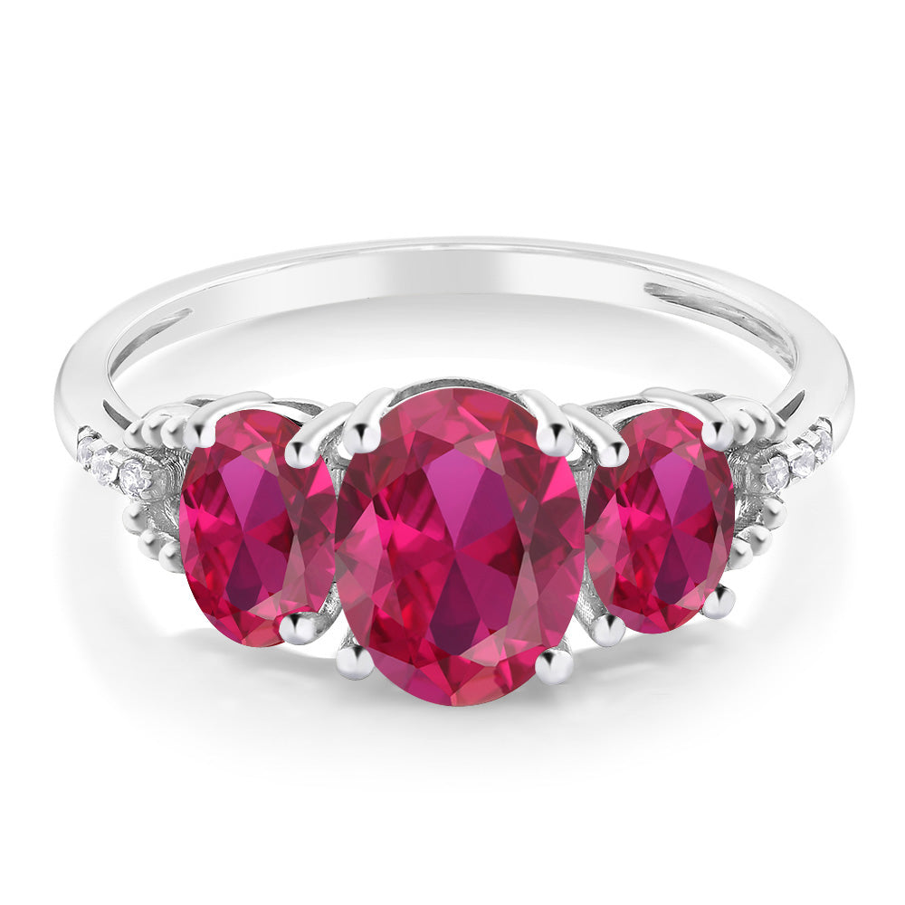 Ring in 10K White Gold