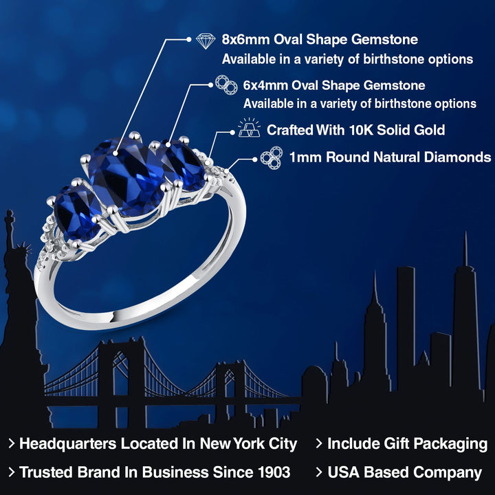 Ring in 10K White Gold