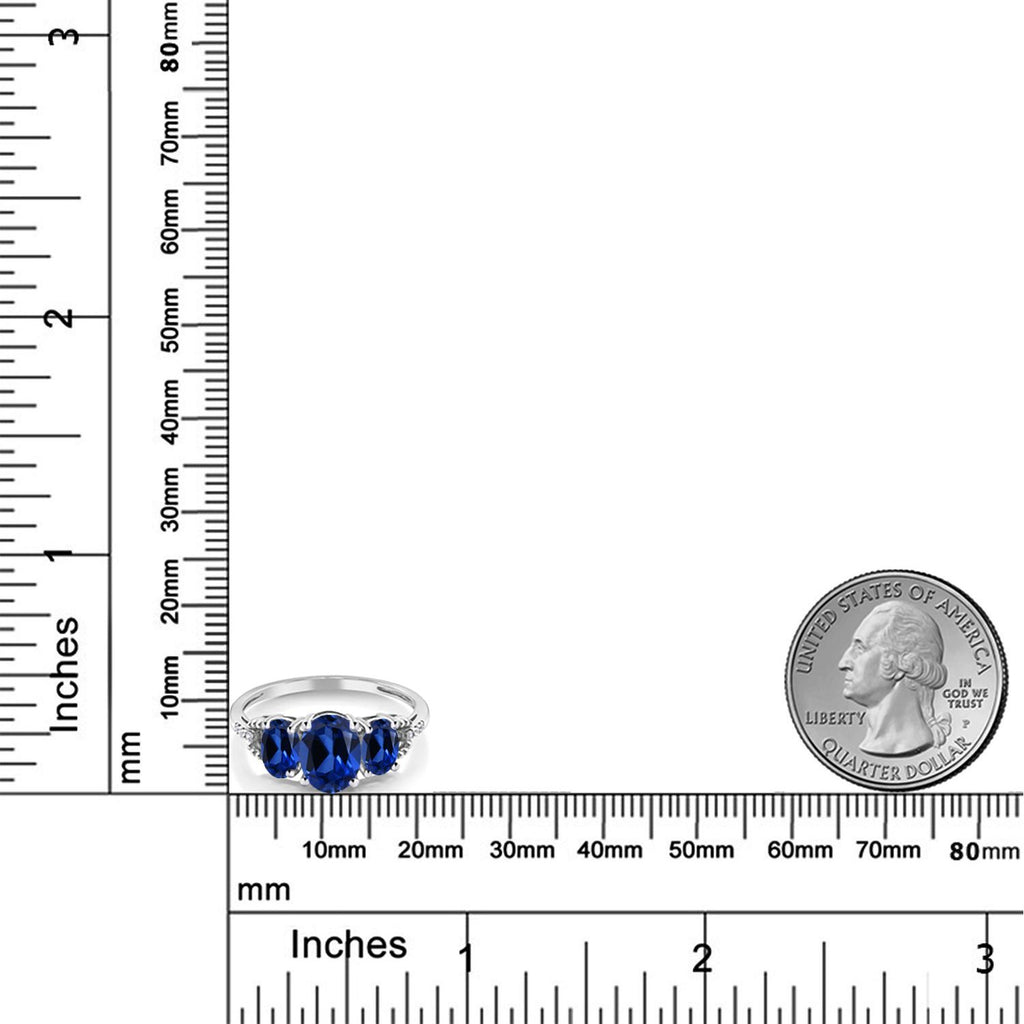 Ring in 10K White Gold