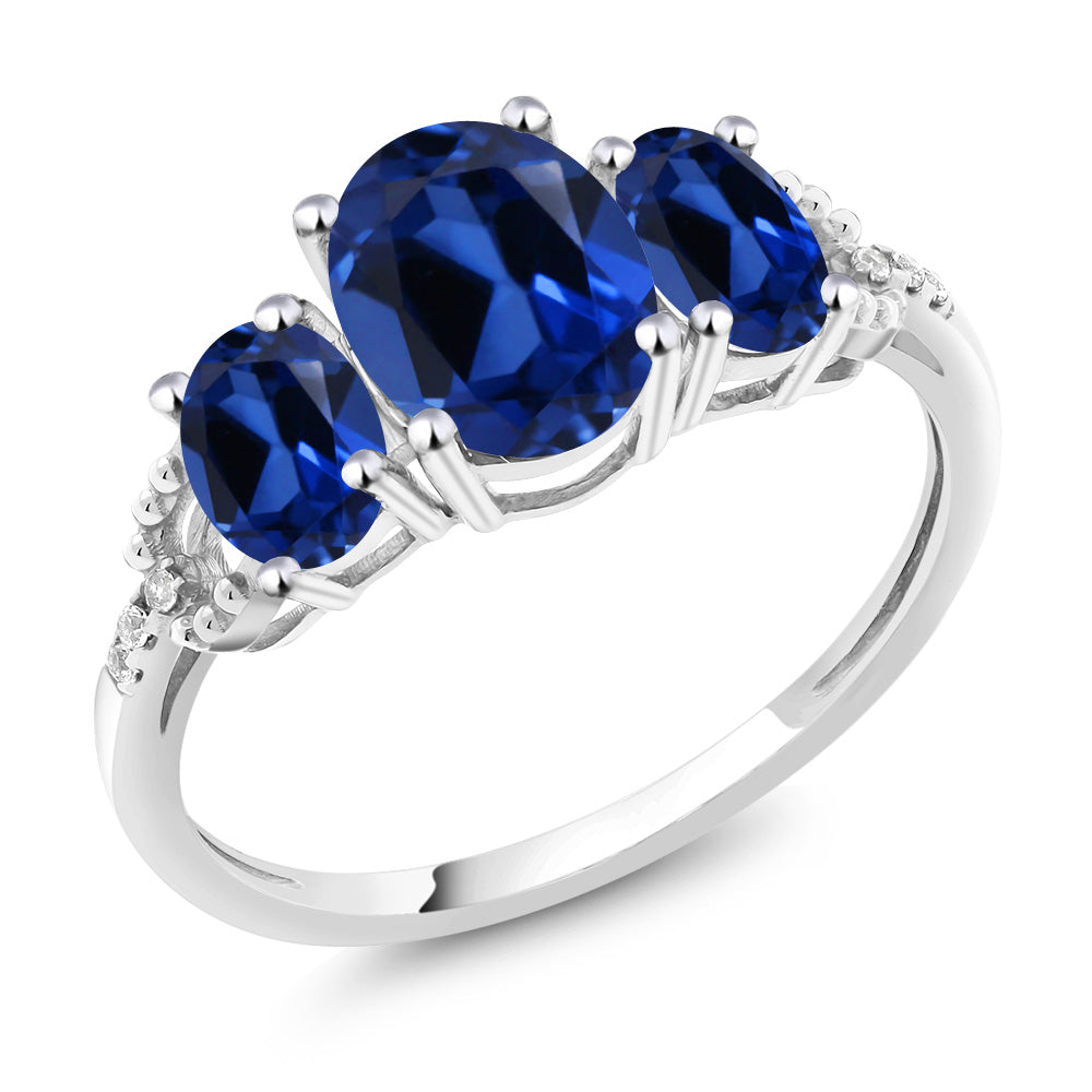 Ring in 10K White Gold