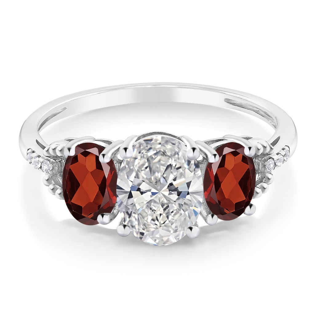 Ring in 10K White Gold