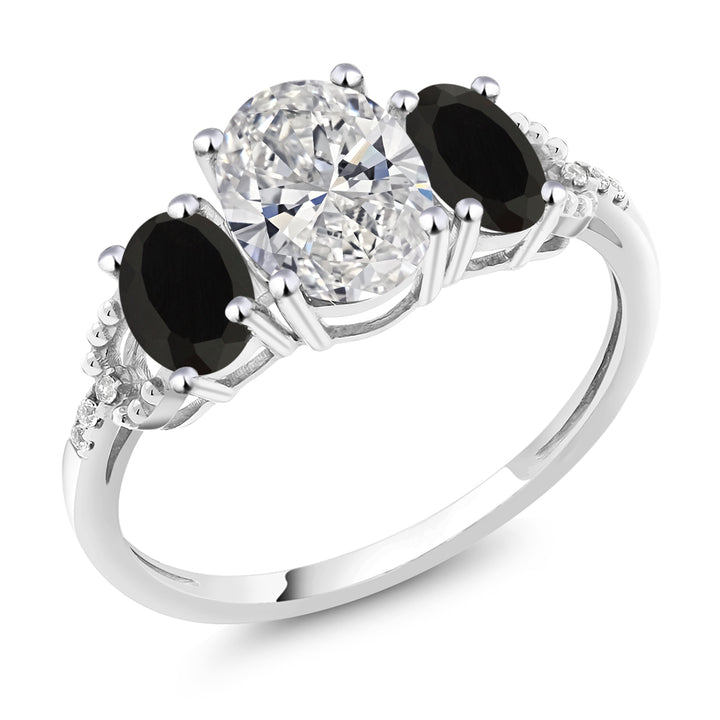 Ring in 10K White Gold