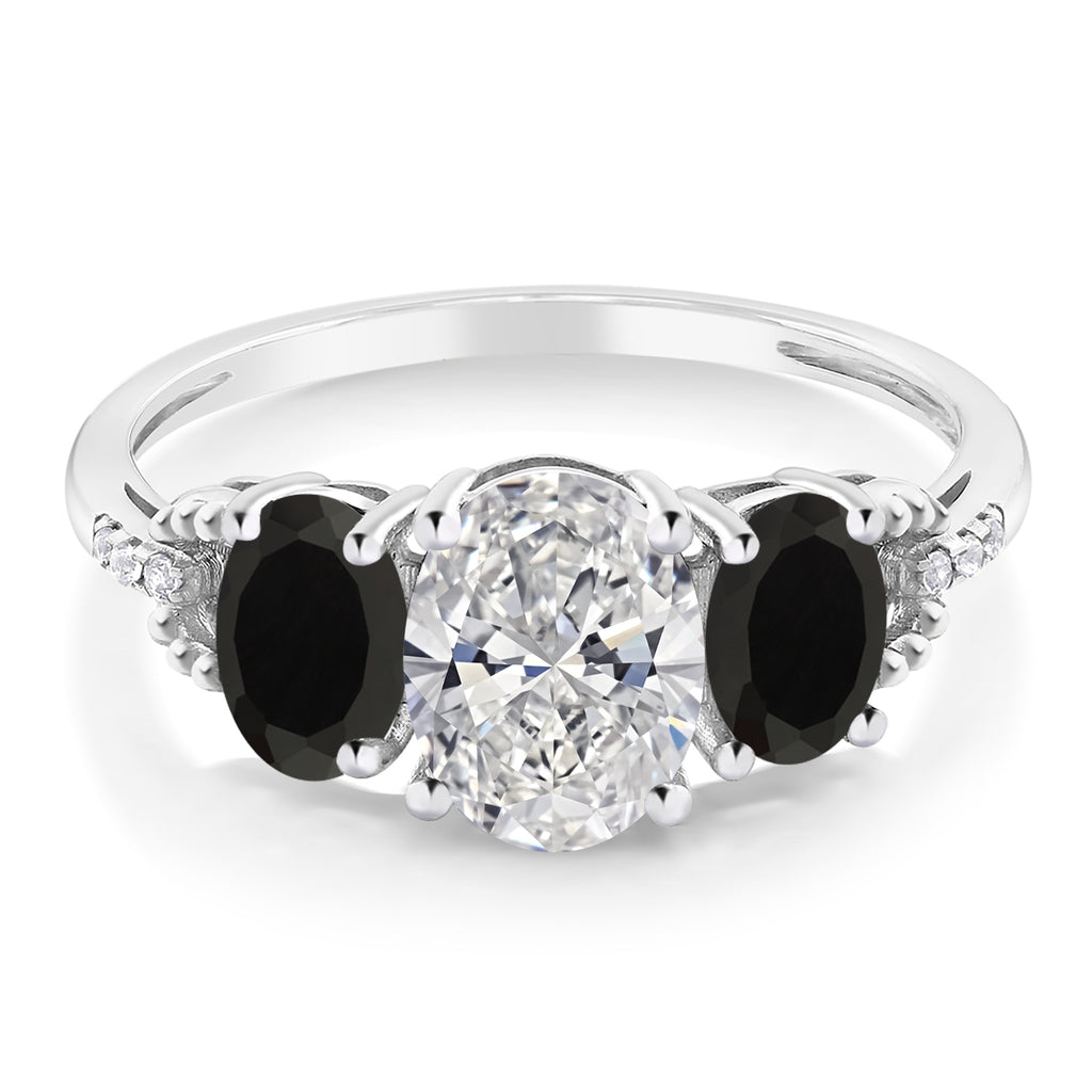 Ring in 10K White Gold