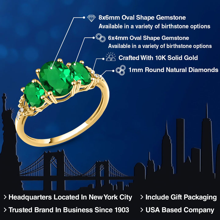 Ring in 10K Yellow Gold