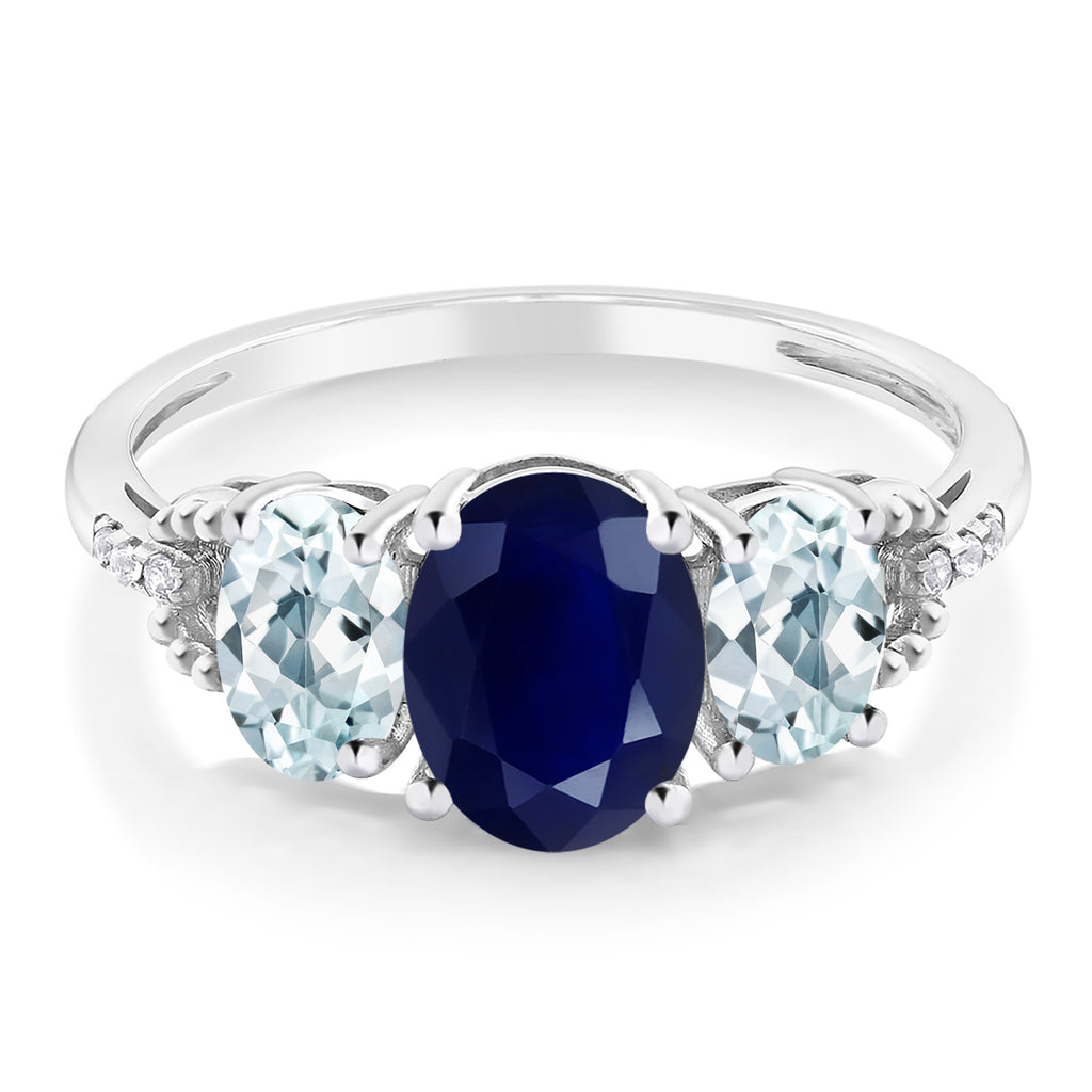 Ring in 10K White Gold