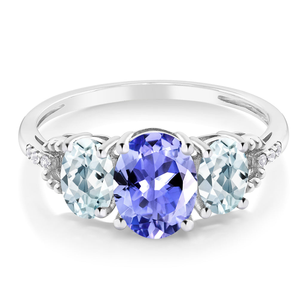 Ring in 10K White Gold