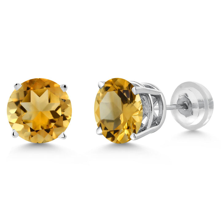 Earrings in 14K White Gold