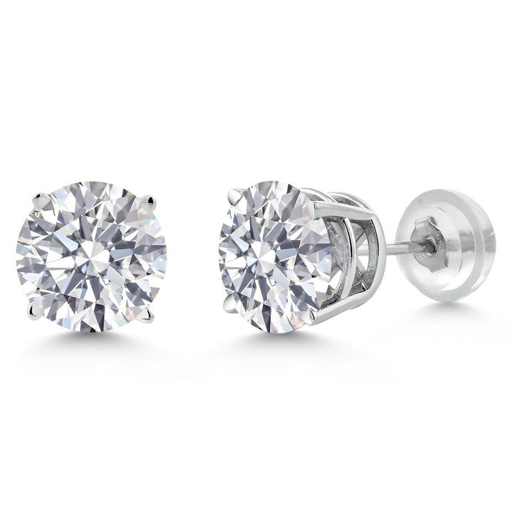 2.00 Carats - IGI Certified_14K White Gold_Earrings in 14K White Gold