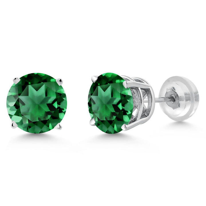 Earrings in 14K White Gold