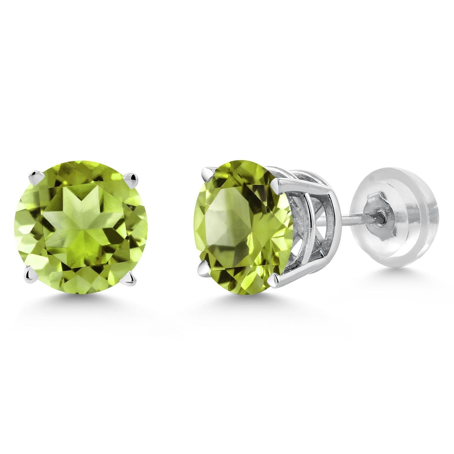 Earrings in 14K White Gold