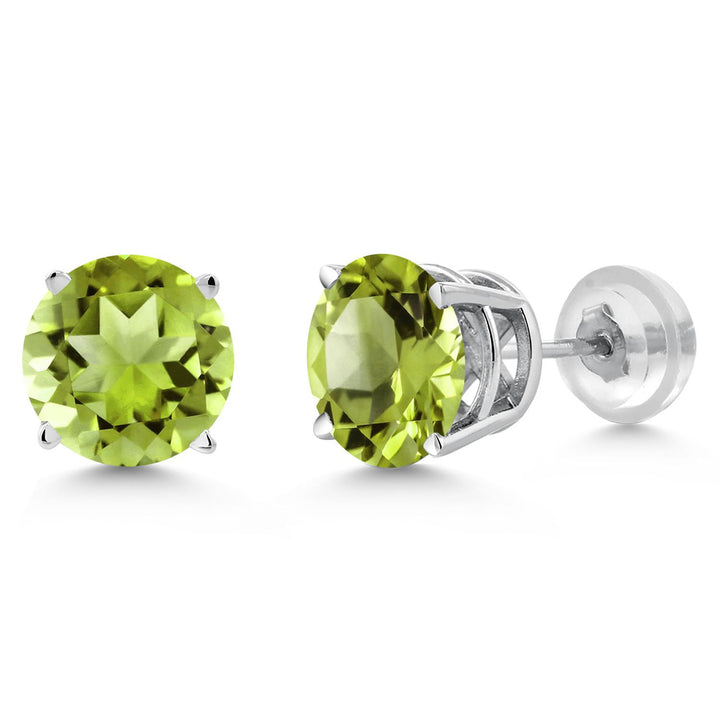 Earrings in 14K White Gold