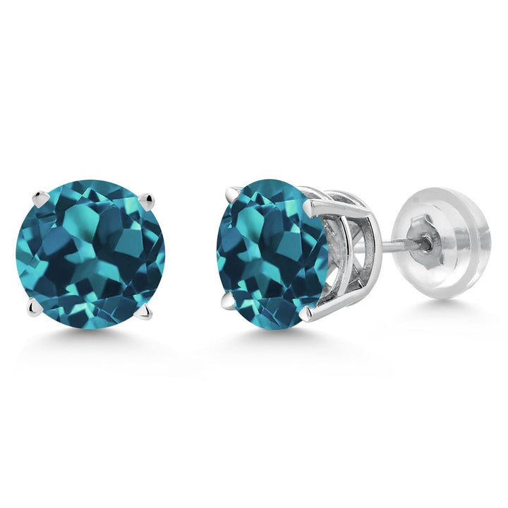 Earrings in 14K White Gold