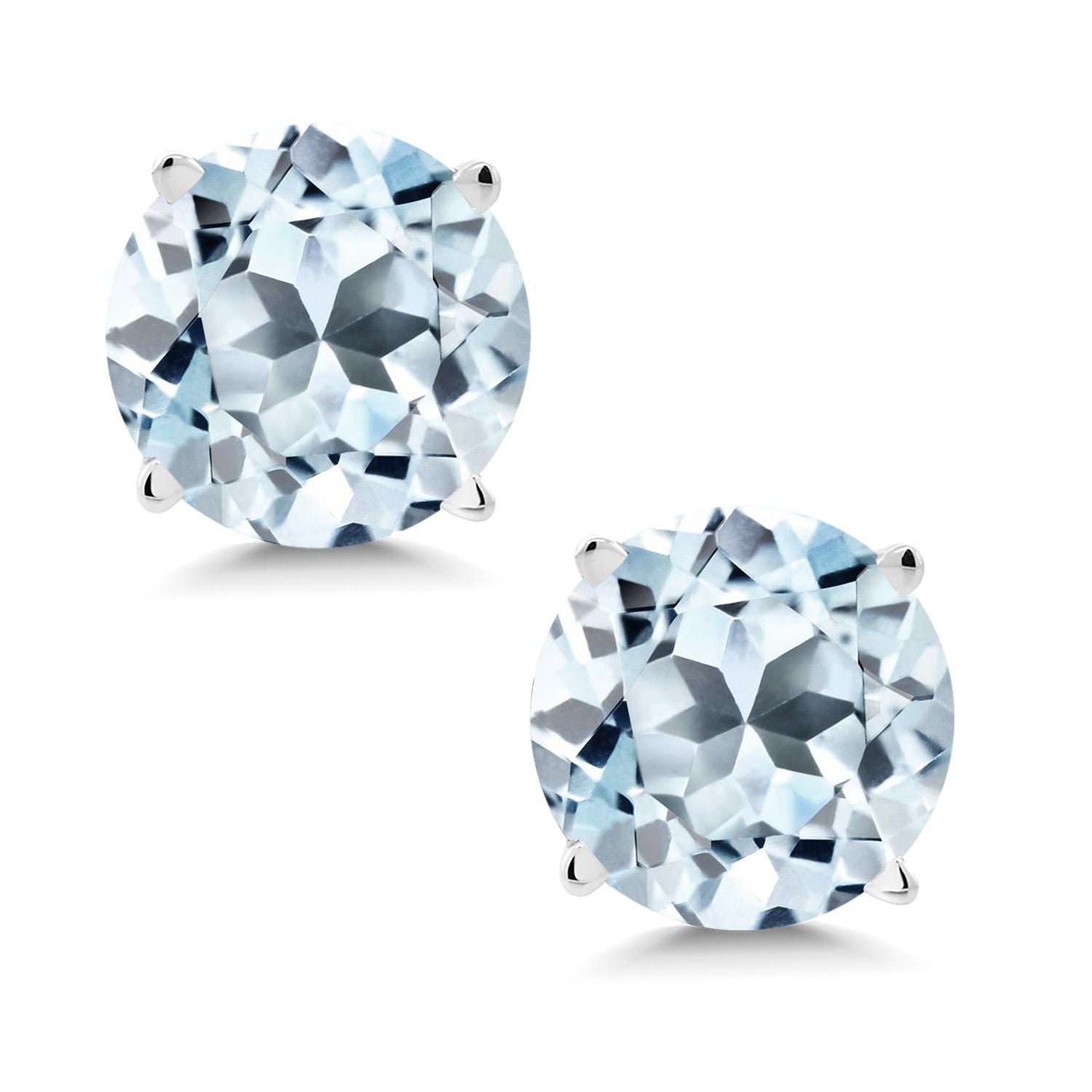 Earrings in 14K White Gold